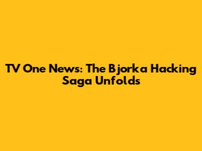 TV One News: The Bjorka Hacking Saga Unfolds