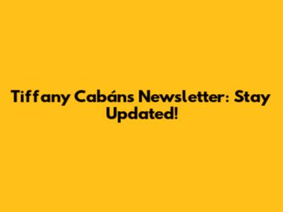 Tiffany Cabán's Newsletter: Stay Updated!