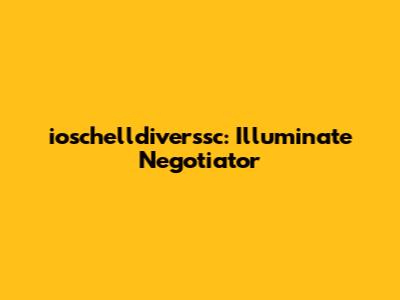 ioschelldiverssc: Illuminate Negotiator